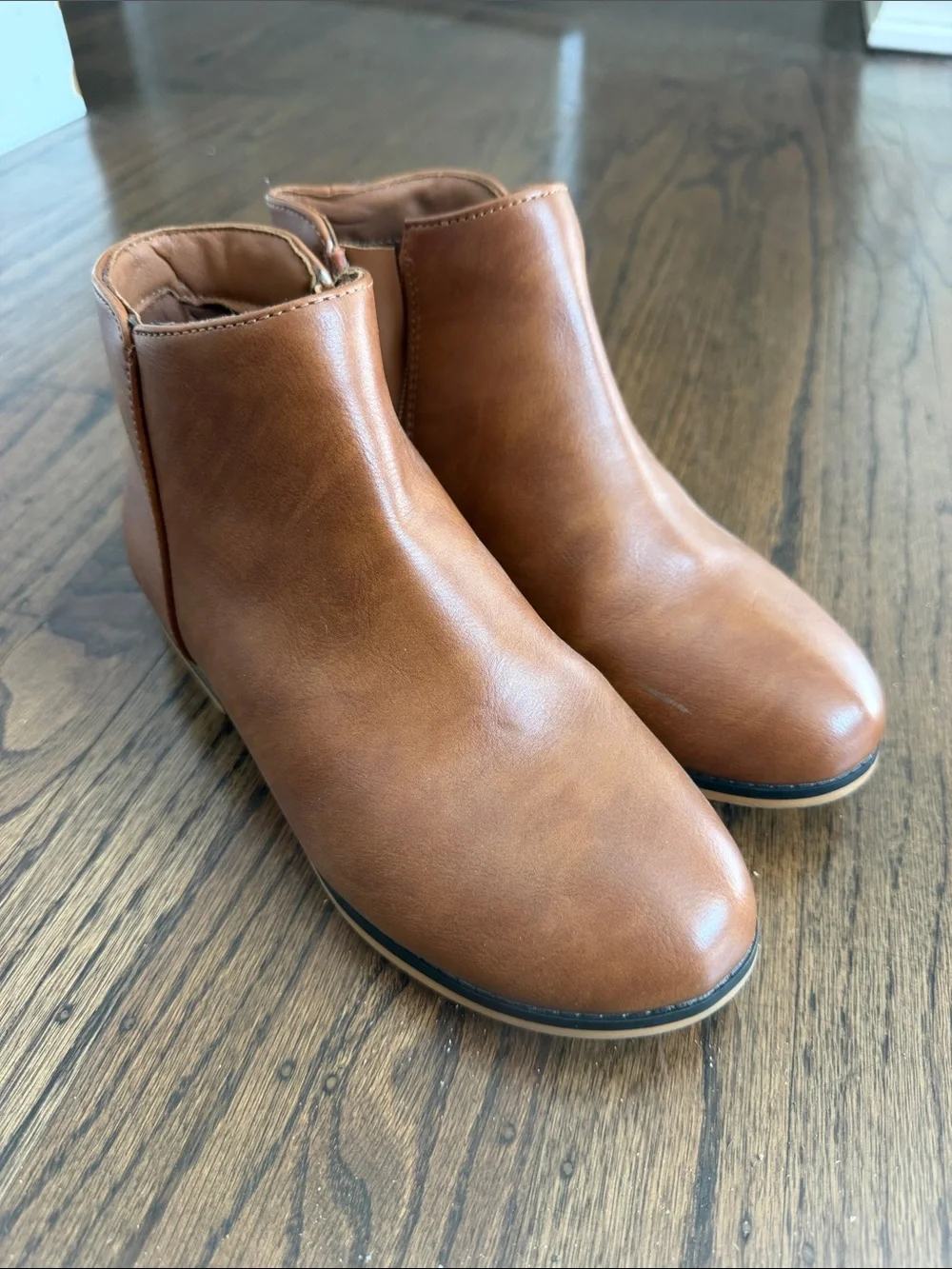 Classic Tan Kids Ankle Boots size 3